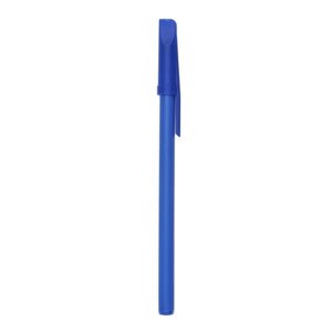 Caneta Plástica. — Azul