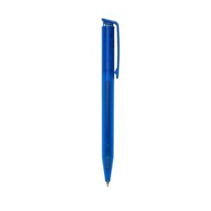 Caneta Plástica. — Azul
