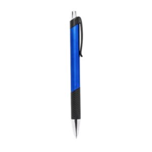 Caneta Plástica. — Azul
