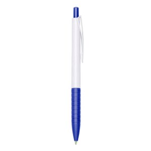 Caneta Plástica. — Azul
