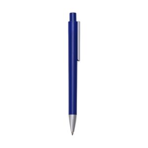 Caneta Plástica. — Azul