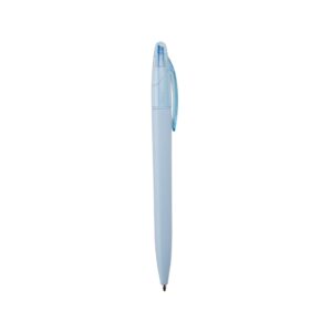 Caneta Plástica Marca Texto. — Azul