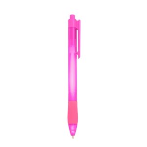 Caneta Plástica — Rosa