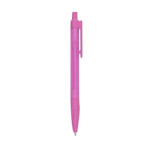 Caneta Plástica. — Rosa