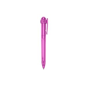 Caneta Plástica. — Rosa