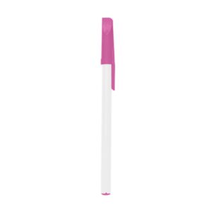 Caneta Plástica. — Rosa