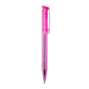 Caneta Plástica. — Rosa