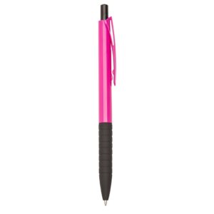 Caneta Plástica. — Rosa