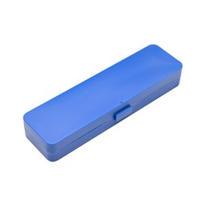 Caneta de Metal com Estojo. — Azul