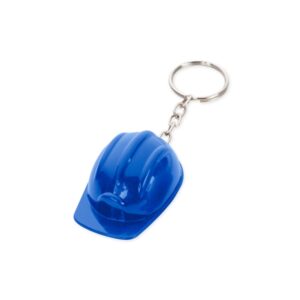 Chaveiro Capacete EPI. — Azul