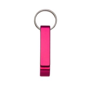 Chaveiro Metal Abridor. — Rosa
