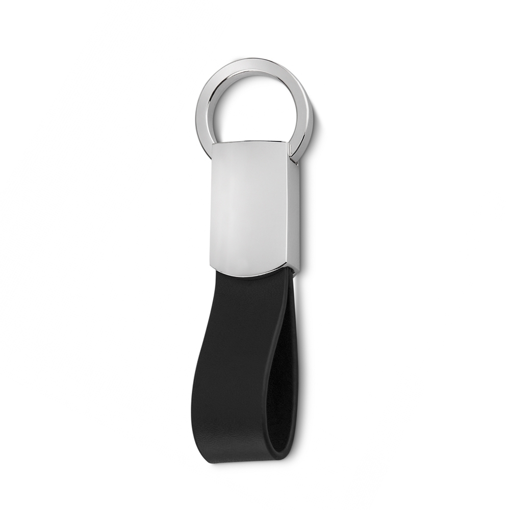 Chaveiro Metal Couro