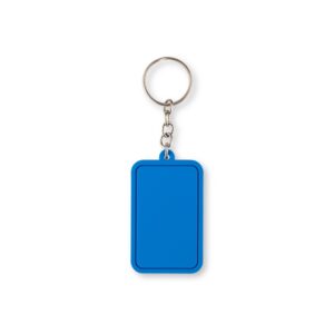 Chaveiro PVC Emborrachado. — Azul