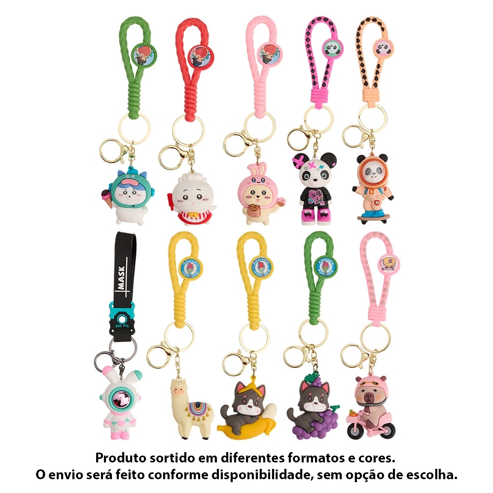 Chaveiro Plástico.