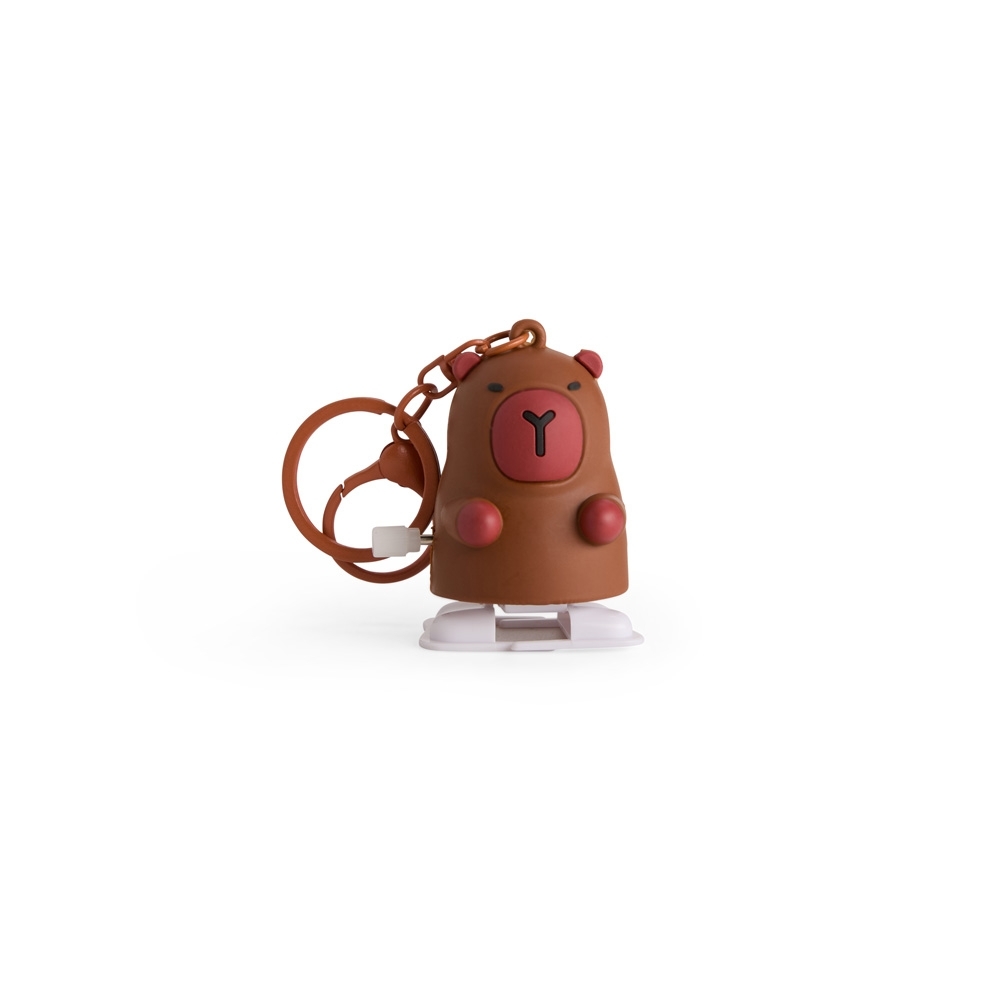 Chaveiro Plástico Capivara.