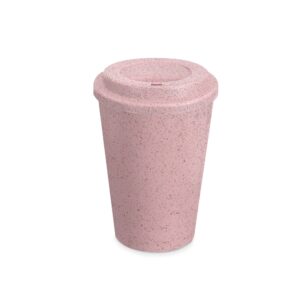 Copo Fibra de Arroz 450ml. — Rosa