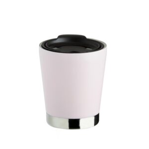 Copo Inox Parede Dupla 300ml. — Rosa