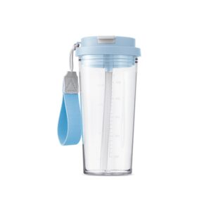 Copo Plástico 600ml. — Azul claro