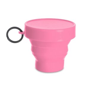 Copo Retrátil 150ml. — Rosa