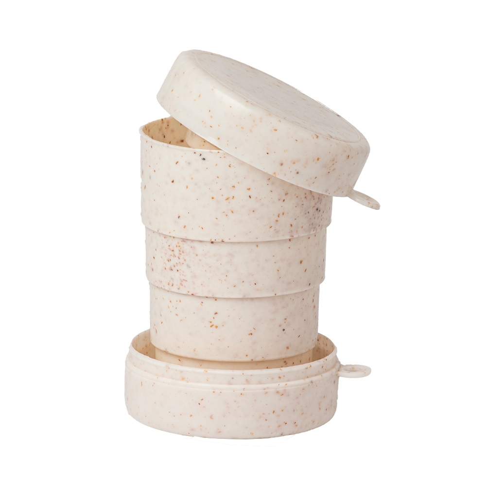 Copo Retrátil Fibra de Arroz 200ml.