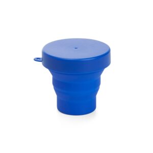 Copo Retrátil de Silicone 150ml. — Azul