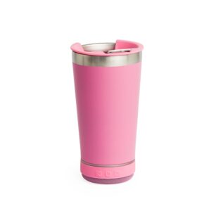 Copo Térmico 400ml com Caixa de Som. — Rosa