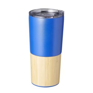 Copo Térmico Bambu 600ml. — Azul