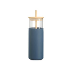 Copo de Vidro 500ml. — Azul