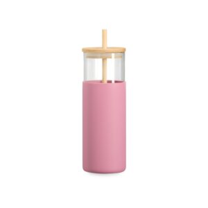 Copo de Vidro 500ml. — Rosa