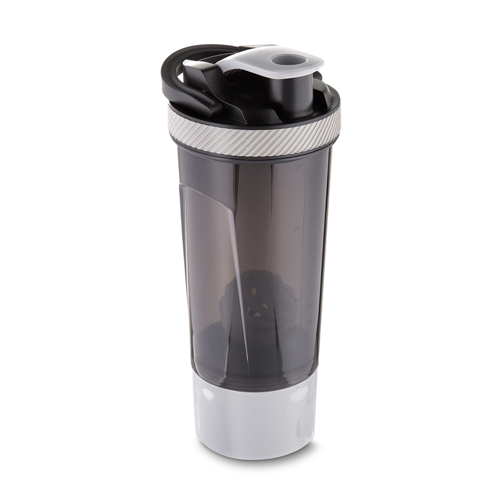 Coqueteleira 750ml Porta Suplemento.