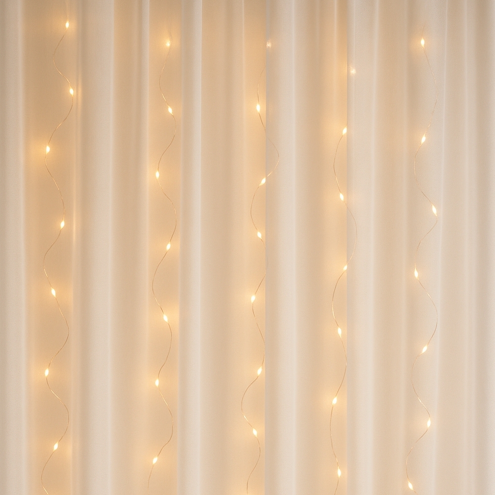 Fio de Fada LED com 200 Lâmpadas.