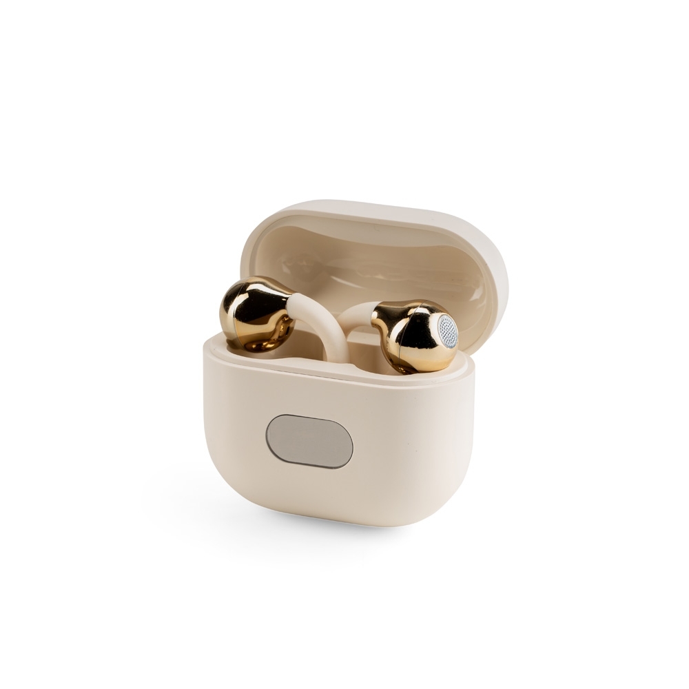 Fone de Ouvido Bluetooth com Case Carregador.