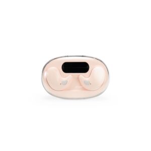 Fone de Ouvido Bluetooth com Case Carregador. — Rosa