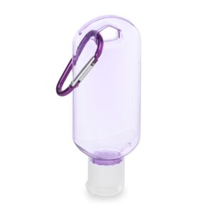 Frasco Plástico 55ml com Mosquetão.