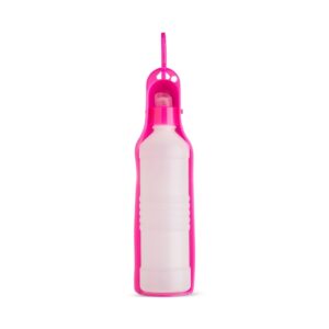 Garrafa Bebedouro Pet 420ml. — Rosa