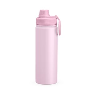 Garrafa Inox 750ml. — Rosa