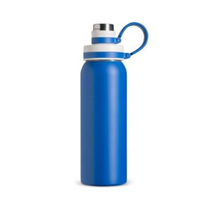 Garrafa Inox 800ml. — Azul