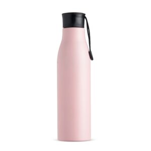 Garrafa Inox 800ml. — Rosa