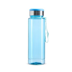 Garrafa Plástica 950ml Porta-comprimido. — Azul