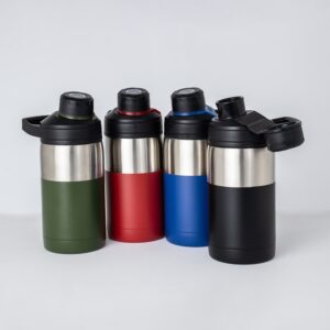 Garrafa Térmica 350ml. — Azul