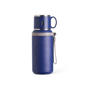 Garrafa Térmica 600ml. — Azul
