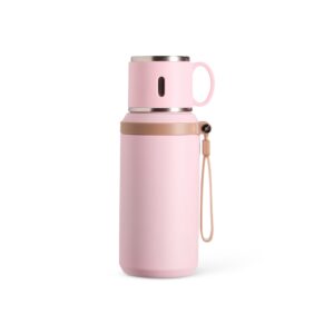 Garrafa Térmica 600ml. — Rosa
