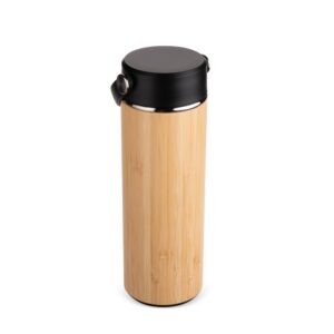 Garrafa Térmica Bambu 400ml.