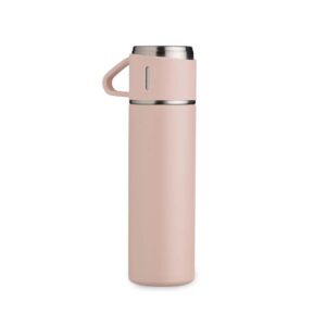 Garrafa Térmica Inox 450ml. — Rosa