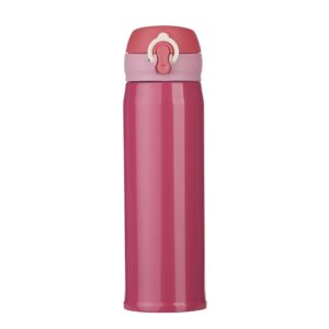 Garrafa Térmica Inox 400ml. — Rosa