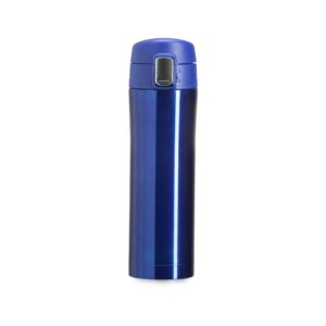 Garrafa Térmica Inox 450ml. — Azul