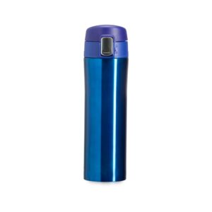 Garrafa Térmica Metal 450ml. — Azul