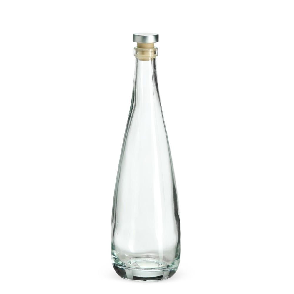 Garrafa de Vidro com Tampa com Rolha 550ml.