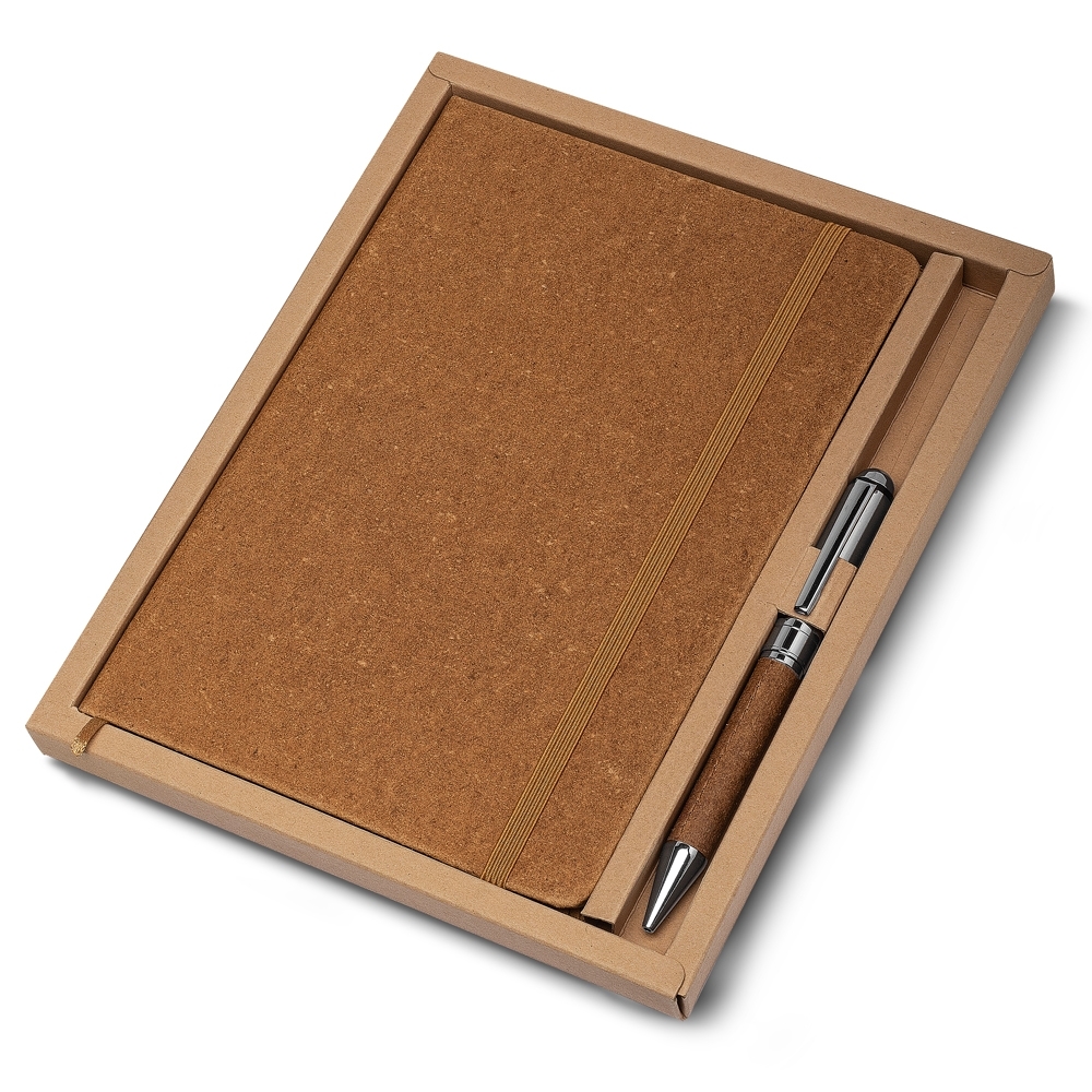 Kit Caderno Reciclável.