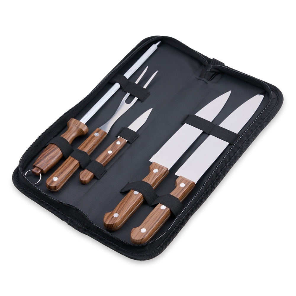Kit Churrasco 5 Peças.